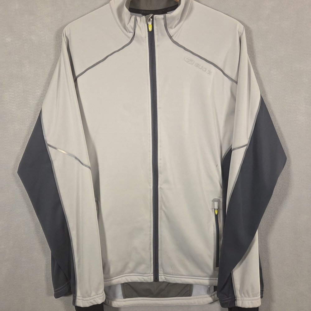 Sugoi Firewall 180 Jacket Gray Ironman Finisher Cycling
